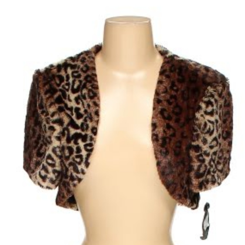 Marina Animal Print Shrug